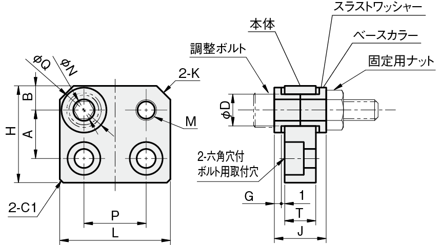 BCA10N20Z ｜ 機械部品・FA部品の通販【岩田製作所】