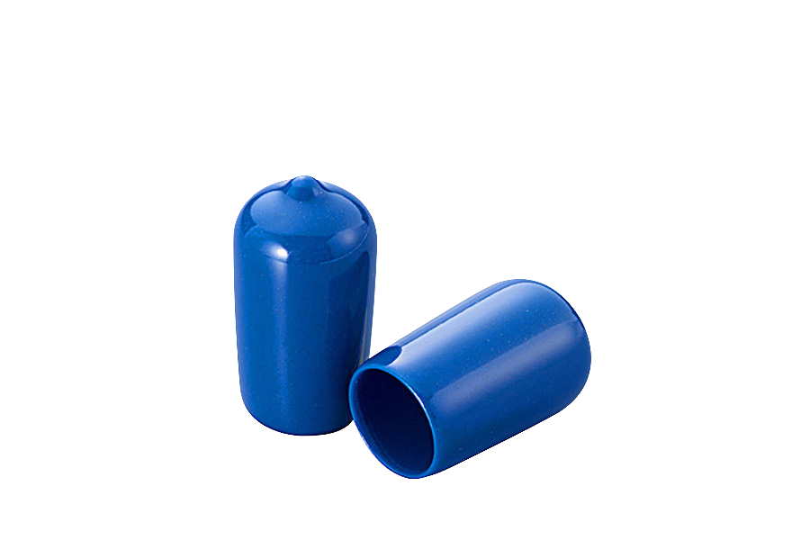保護キャップ　丸タイプ（金属検出仕様）　青