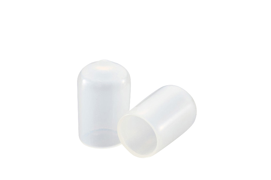 保護キャップ　丸タイプ　半透明